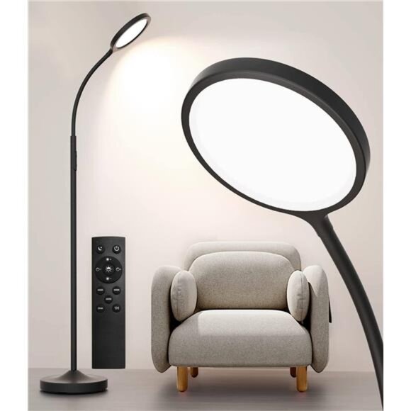 Floor Lamp,Super Bright Dimmable LED Lamps for Living Room, Custom Color Lamp - Picture 1 of 7